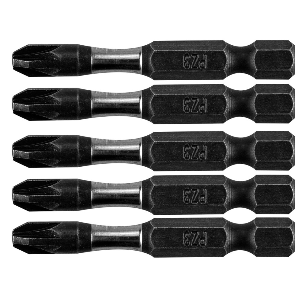 Bity udarowe S2, 50 mm, PZ3 - 5 szt. Bity udarowe S2, 50 mm, PZ3 - 5 szt.