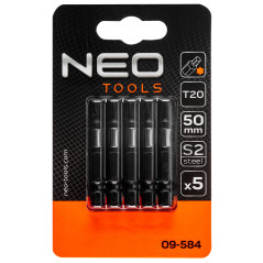 Slagborrar S2, 50 mm, T20 - 5 st.