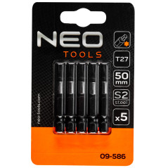 Slagborrar S2, 50 mm, T27 - 5 stycken.