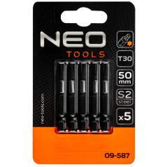 Slagbits S2, 50 mm, T30 - 5 stycken.