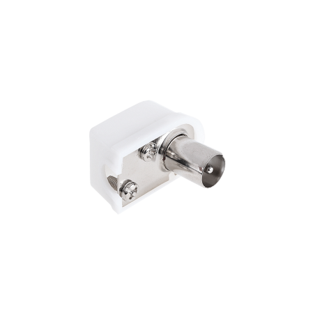 Antennkontakten för TV, liten vinklad, från Cabletech.