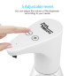 Automatisk dispenser Promedix, vätskebehållare för flytande tvål, desinfektionsmedel, 480 ml, 4xAA PR-530.