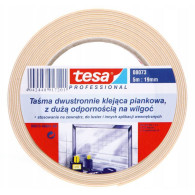Tejpfilm dubbelhäftande 5m:19mm, vit. Art.nr 62403-00002-01