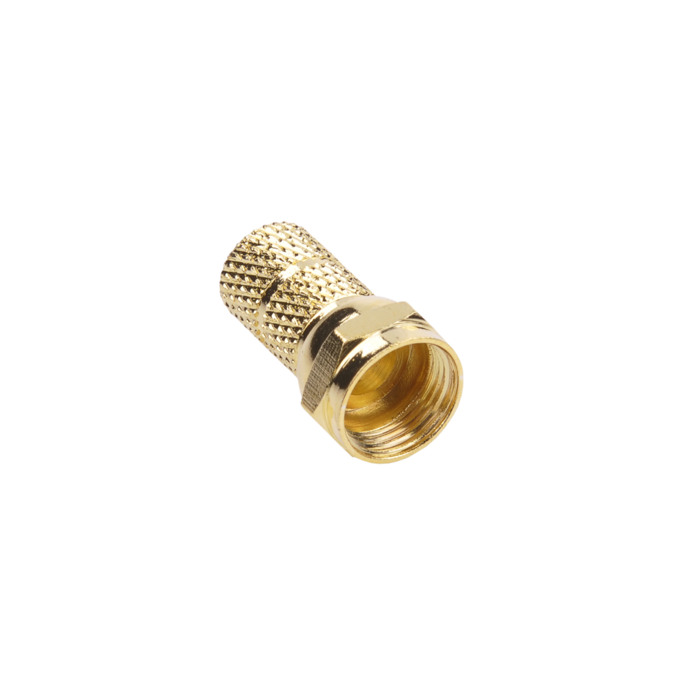 Kontakt SAT F 6,8 mm GULD CU Cabletech Kontakt SAT F 6,8 mm GULD CU Cabletech