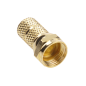 Kontakt SAT F 6,8 mm GULD CU Cabletech