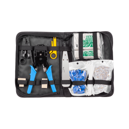 Nätverksverktygssats med 9 delar EK5949