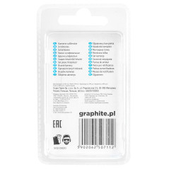 Slipsten kon 5 x 10 mm, skaft 3,2 mm, 3 st.