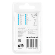Frez HSS kon 1,4 mm, skaft 3,2 mm, 2 st.