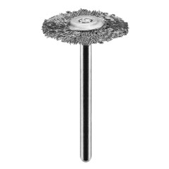 Stålborstar, penselborste, bägareborste, tallrikborste, set om 3 st.