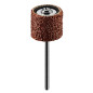 Slipband 12,7 mm, K60, K120, 10 st. + axel 3,2 mm
