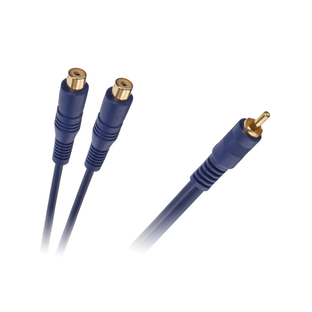 Kabel 1 x RCA wtyk - 2 gniazda RCA 0.2m Kabel 1 x RCA wtyk - 2 gniazda RCA 0.2m