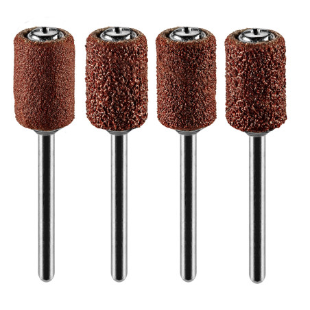 Slipband 6,3 mm, K60, K80, K120, K240, set med 100 stycken + axel 3,2 mm, 2 stycken. | HandlaSmidigt.se