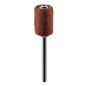 Slipband 6,3 mm, K60, K80, K120, K240, set med 100 stycken + axel 3,2 mm, 2 stycken.