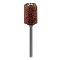 Slipband 6,3 mm, K60, K80, K120, K240, set med 100 stycken + axel 3,2 mm, 2 stycken.