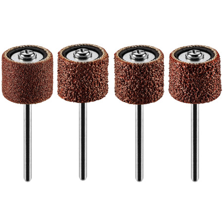 Slipband 12,7 mm, K60, K80, K120, K240, set med 100 stycken + axel 3,2 mm, 2 stycken. | HandlaSmidigt.se