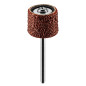 Slipband 12,7 mm, K60, K80, K120, K240, set med 100 stycken + axel 3,2 mm, 2 stycken.