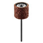 Slipband 12,7 mm, K60, K80, K120, K240, set med 100 stycken + axel 3,2 mm, 2 stycken.