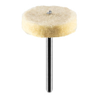 Tillbehör till minislipmaskin, polerborstar, filtar, set med 12 stycken.