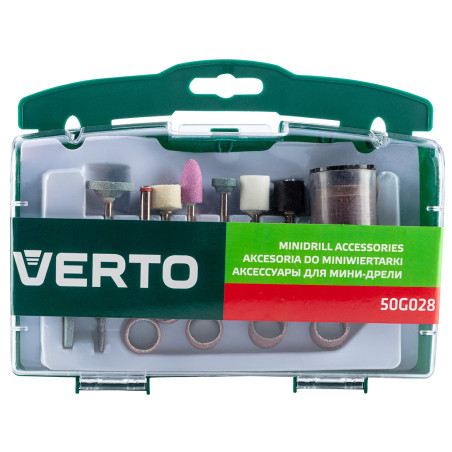 Tillbehör till minislipmaskin, set med 71 delar.