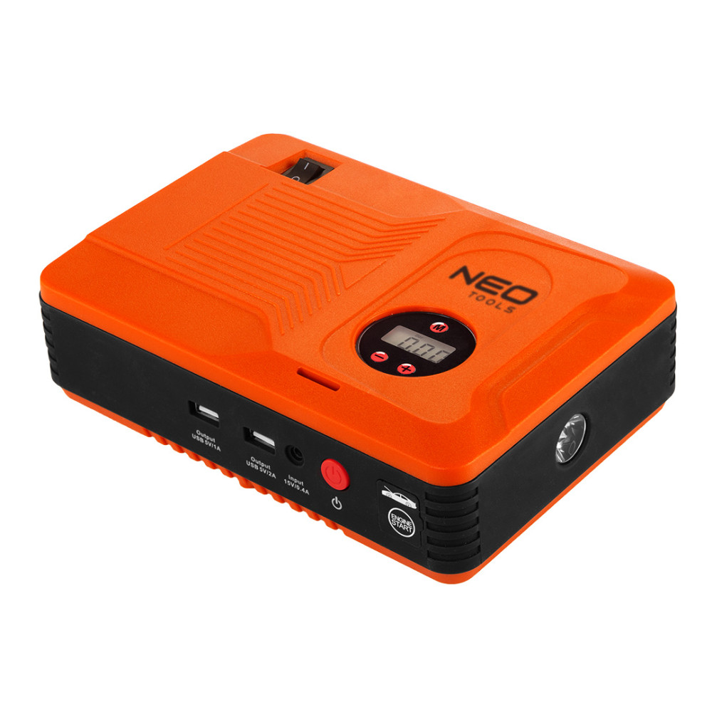 Urządzenie rozruchowe 'Jumpstarter', power bank - 14Ah, kompresor 3.5BAR, latarka Urządzenie rozruchowe 'Jumpstarter', power bank - 14Ah, kompresor 3.5BAR, latarka