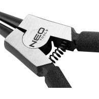 Szczypce segera do pierścieni osadczych 180 mm, zewnętrzne, proste