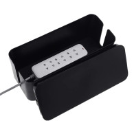 AG381A Organizer na kable listwy czarny