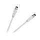 Kabel TV - VIDEOkabel vit 15m