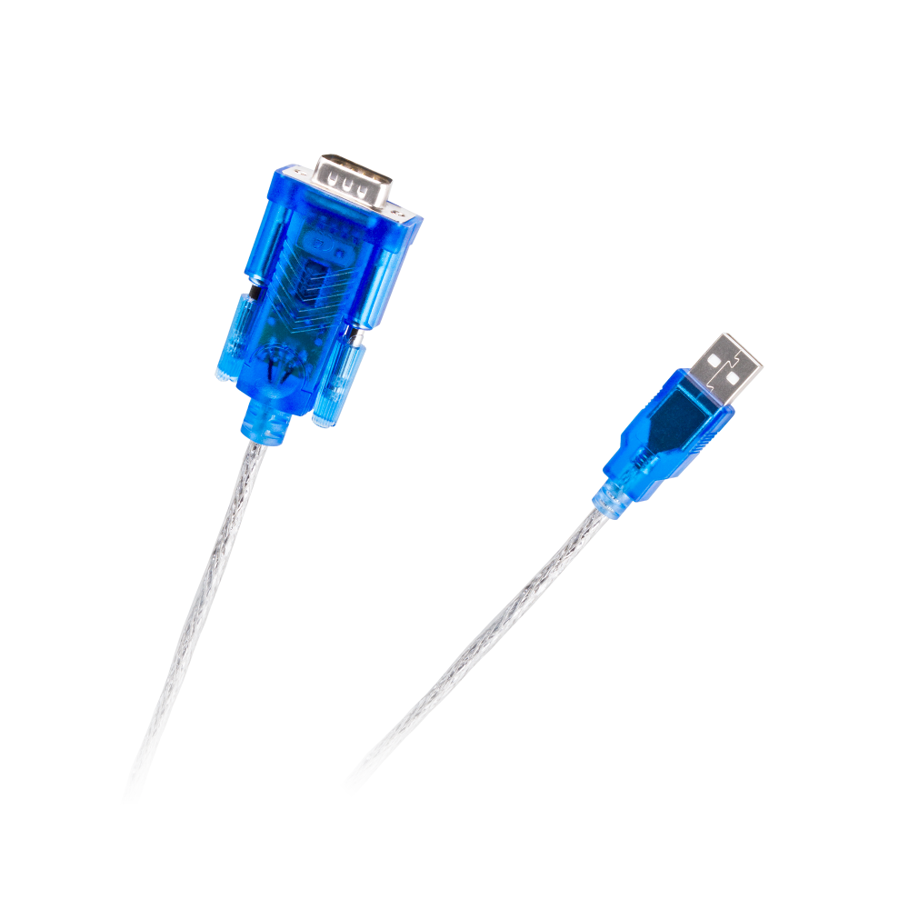 Kabelomvandlare USB 2.0 - RS232 (DB9M) Kabelomvandlare USB 2.0 - RS232 (DB9M)