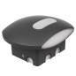 LED-lampa Maclean, Väggmonterad, Med PIR-sensor, PC+ALU, 20W, 1600lm, IP65, Neutralvit 4000K, Grå, MCE366