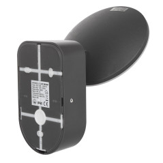 LED-lampa med PIR-sensor från Maclean, väggmonterad, med PIR-sensor, PC+ALU, 15W, 1100lm, IP65, Neutral White 4000K, grå…
