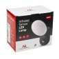 LED-lampa med PIR-sensor från Maclean, väggmonterad, med PIR-sensor, PC+ALU, 15W, 1100lm, IP65, Neutral White 4000K, grå, MCE367