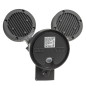 LED-lampa Maclean, Väggmonterad, Med PIR-sensor, PC+ALU, 20W, 1900lm, IP65, Neutralvitt 4000K, Grå, MCE368