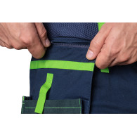 Krótkie spodenki PREMIUM, 62% bawełna, 35% poliester, 3% elastan, rozmiar XL