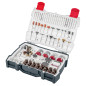 Tillbehör till minislipmaskin, set med 286 delar.