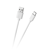 Kabel USB - USB typu C 1m Biały
