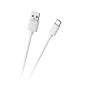 USB-kabel - USB typ C 1m Vit