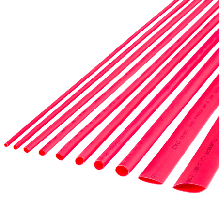 Krympslang 3,5 mm-1 m röd Rebel