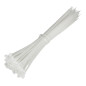 Buntband Maclean, 3,6x250mm, UV-beständig, Betriebstemperatur - 40 +85 Grad C, 100 Stück, Weiß, MCTV-463 W