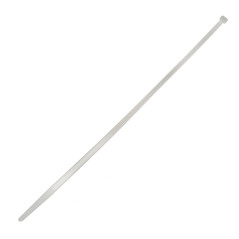 Buntband Maclean, 3,6x250mm, UV-beständig, Betriebstemperatur - 40 +85 Grad C, 100 Stück, Weiß, MCTV-463 W | HandlaSmidigt.se