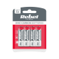 Zinkkolbatterier REBEL R6 4 st/pack