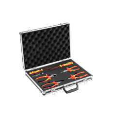 Ett set med tänger och skruvmejslar 1000V, 7 st.