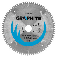 Skivblad för cirkelsåg, 254 x 30 mm, 80 tänder, universal