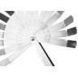 Spaltmått med 16 avvikta blad (0,127 - 0,508 mm) av rostfritt stål 65MN.