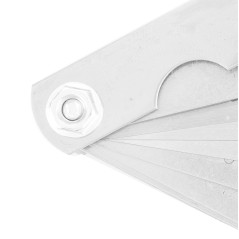 Spaltmätare 20 blad (0,05 - 1,0 mm) 65MN/Rostfritt stål | HandlaSmidigt.se