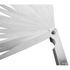 Spaltmätare 20 blad (0,05 - 1,0 mm) 65MN/Rostfritt stål | HandlaSmidigt.se
