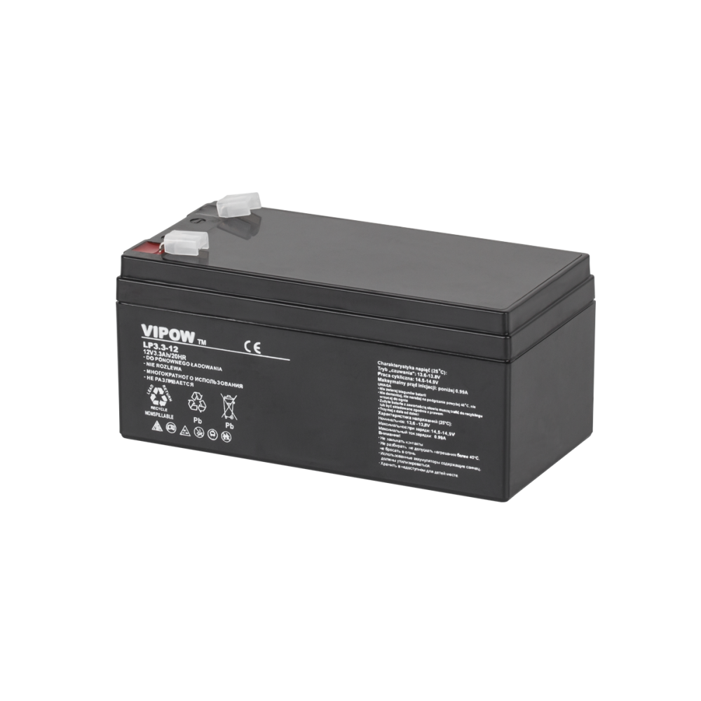 Gelbatteri VIPOW 12V 3,3Ah