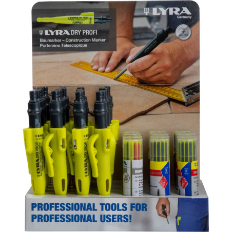 Markörer display kart.: ly494202*20, ly499102*8, ly499401*4 lyra
Markeringspennor displaykort: ly494202*20, ly499102*8, ly49940