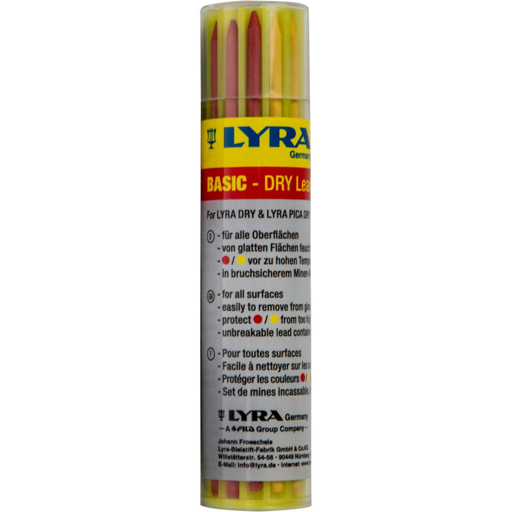 Inlägg krävs: 6 * grafit, 3 * gul, 3 * röd för Lyra-Drybasic markörer. Inlägg krävs: 6 * grafit, 3 * gul, 3 * röd för Lyra-Drybasic markörer.
