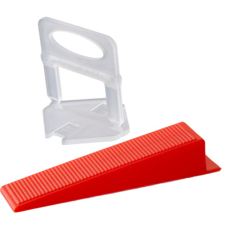 Klips 2 mm, 300 st/kartong, 100 st, system för montering av plattor. proline | HandlaSmidigt.se