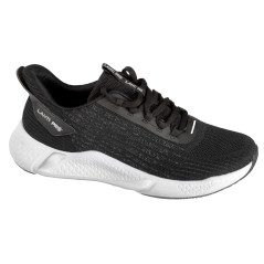 Halvskor i svartvitt 3D-tyg, storlek '42', Lahti